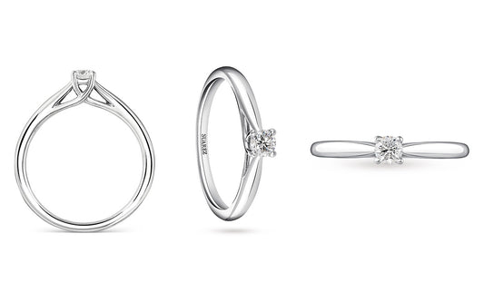 ¿Cómo elegir un anillo de compromiso y matrimonio?