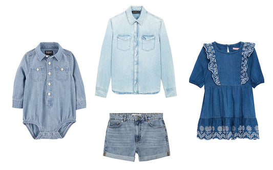 Outfits con pantalones de mezclilla ¡Para toda la familia!